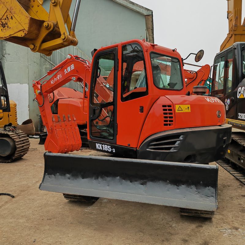 Scavatore usato di dimensioni medie Kubota185/pronto per la spedizione Scavatore di seconda mano Kubota 185 in vendita
