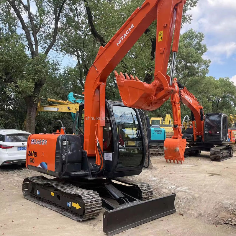 Usato Hitachi ZX60 escavatore piccolo escavatore Cina esportazioni macchina Hitachi ZX60 escavatore mini escavatore buon prezzo per la vendita