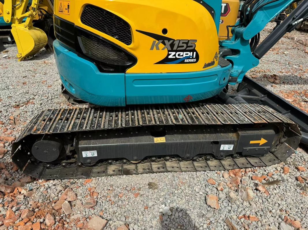 Usato di seconda mano scavatore di trascinamento Kubotad 155 Macchine da costruzione di buona qualità giapponese Mini Kubota 155 Con prezzo economico