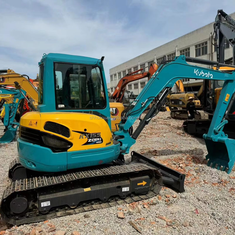 5.5 tonnellate Mini Used Excavator Kubota Kx155 Originale Giappone Crawler Digger