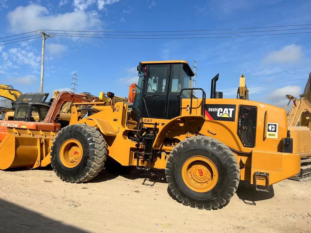 6 tonnellate caricatore usato CAT966H usato bruco 966 caricatore a ruote usato trattore escavatore