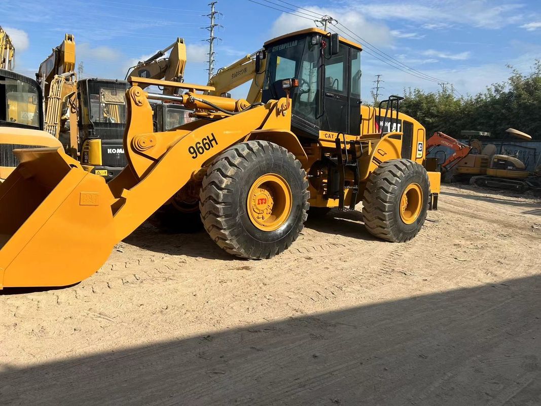6 tonnellate caricatore usato CAT966H usato bruco 966 caricatore a ruote usato trattore escavatore