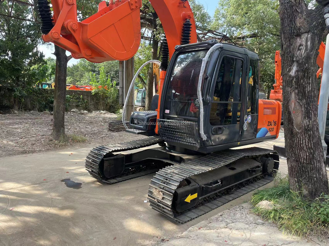 12000kg Zx120 Used Hitachi Excavator Usato Con Vernice Originale 0.51m3