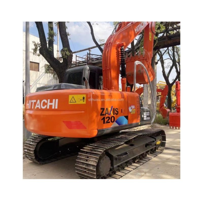 12000kg Zx120 Used Hitachi Excavator Usato Con Vernice Originale 0.51m3