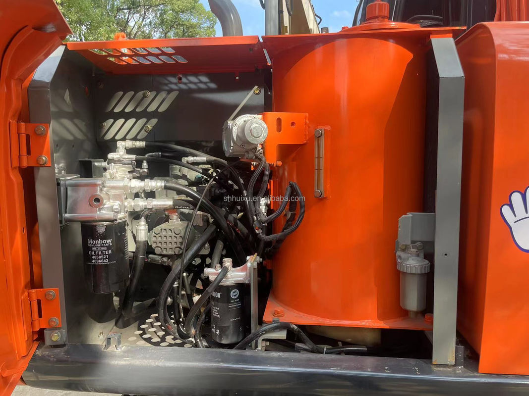 12000kg Zx120 Used Hitachi Excavator Usato Con Vernice Originale 0.51m3