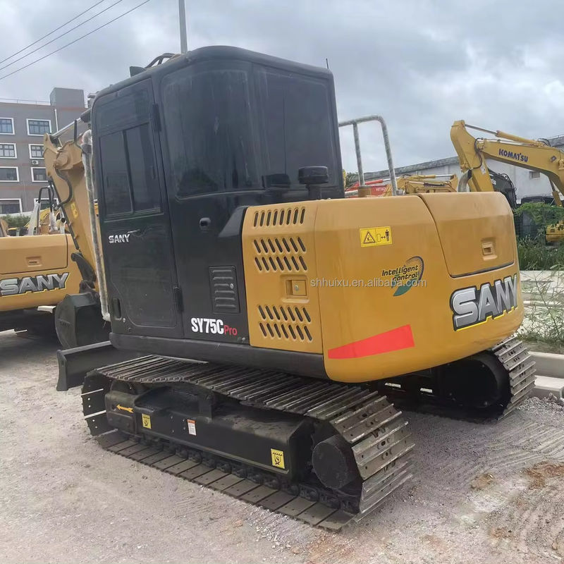 7.5 tonnellate di Sany Used Excavator Used Sany Crawler Excavator Sany75