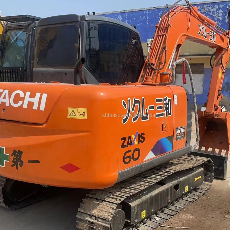 6000KG Zx60 Usato Hitachi Escavatore colore originale Usato Hitachi Mini Escavatore