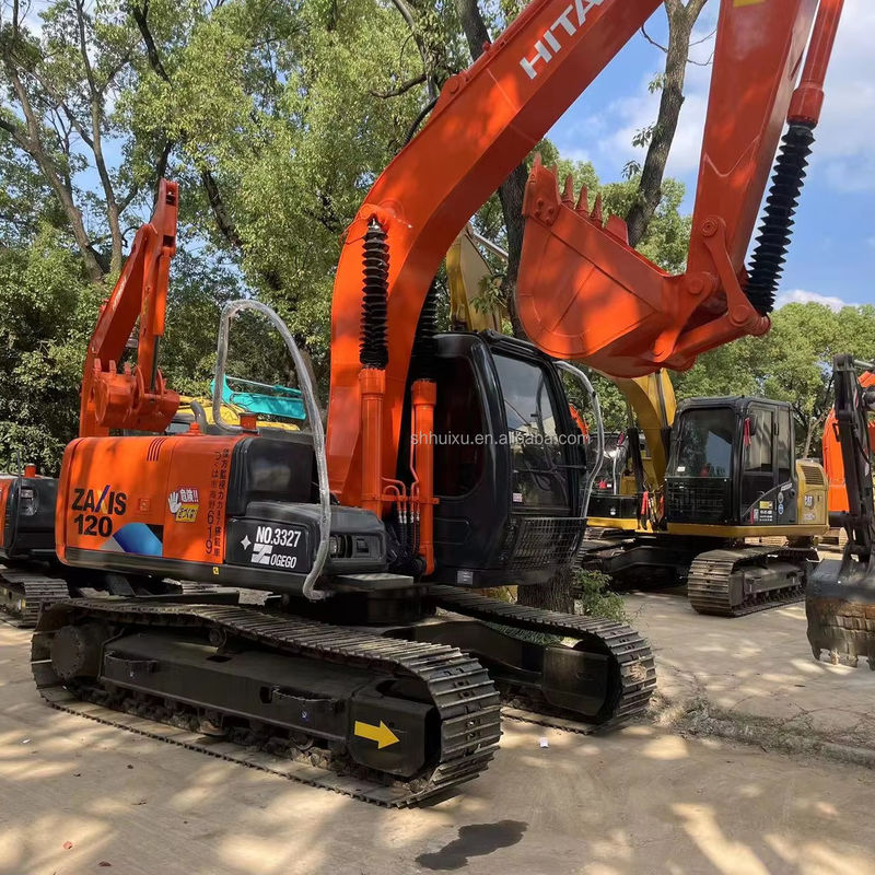 Escavatore giapponese usato Hitachi Zx120 Hitachi Zx130 12,2 tonnellate 0,52m3 Capacità del secchio