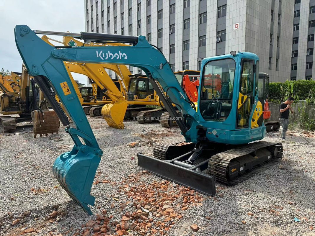 Mini Used Crawler Excavator Kubota 155 di seconda mano Low Working Hours Excavator