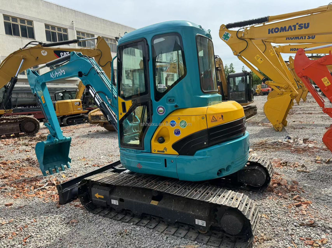 Mini Used Crawler Excavator Kubota 155 di seconda mano Low Working Hours Excavator
