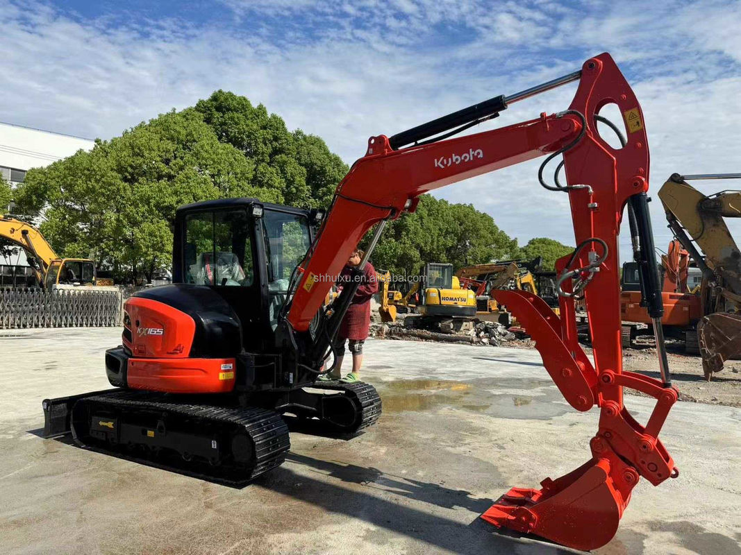 Mini KUBOTA KX165 di seconda mano Digger Crawler Tipo Moving