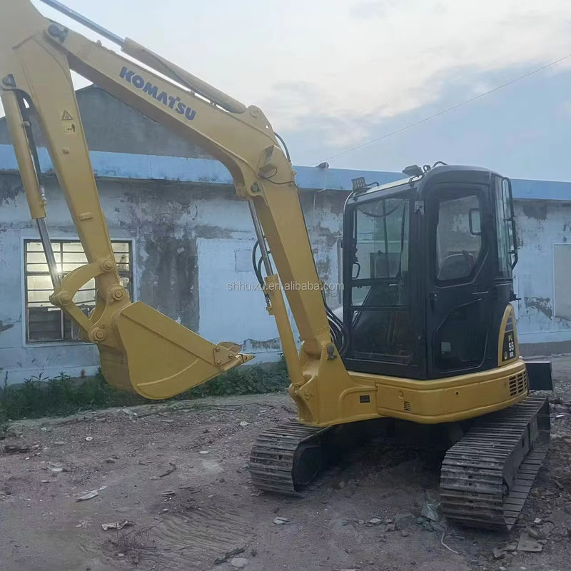 100% Giappone escavatori usati Komatsu PC55 basso prezzo escavatore usato Komatsu pc55 in vendita