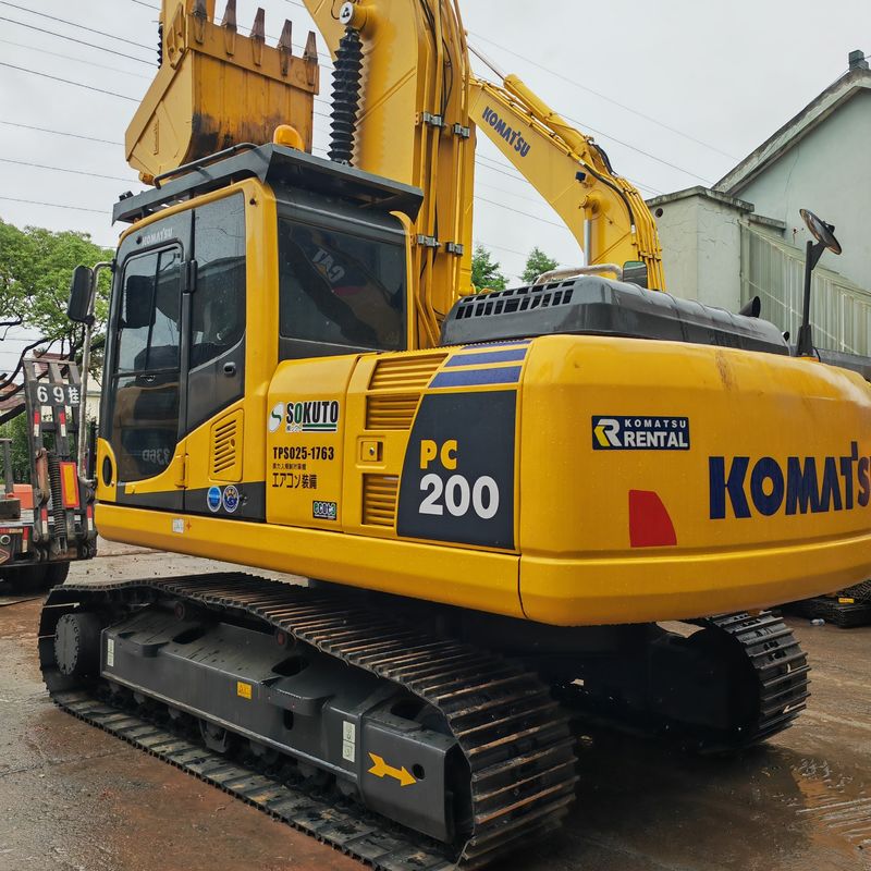 NUOVO 90% usato escavatore a trasloco Komatsu pc200-8 prezzo di fabbrica in magazzino migliore qualità macchine da costruzione di seconda mano