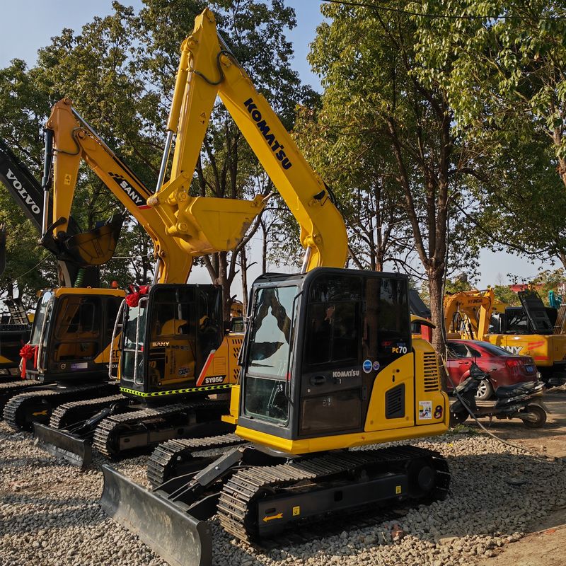 a bassa durata di lavoro, escavatore komatsu pc70-8/escavatore a alta potenza Komatsu pc70-8