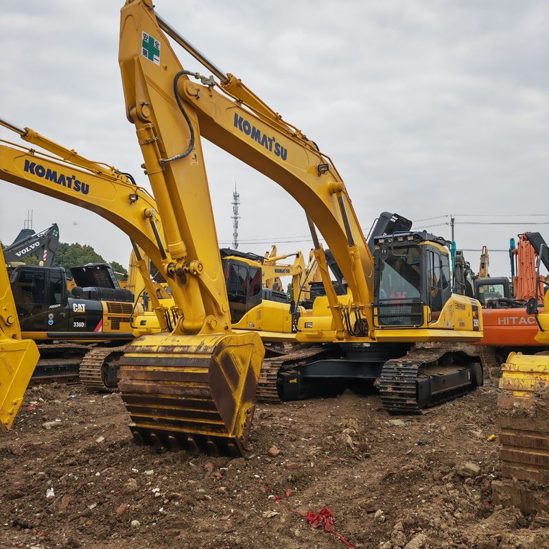 35000KG Macchina utilizzata per scavare Komatsu PC350-7 Macchine di seconda mano officine di riparazione