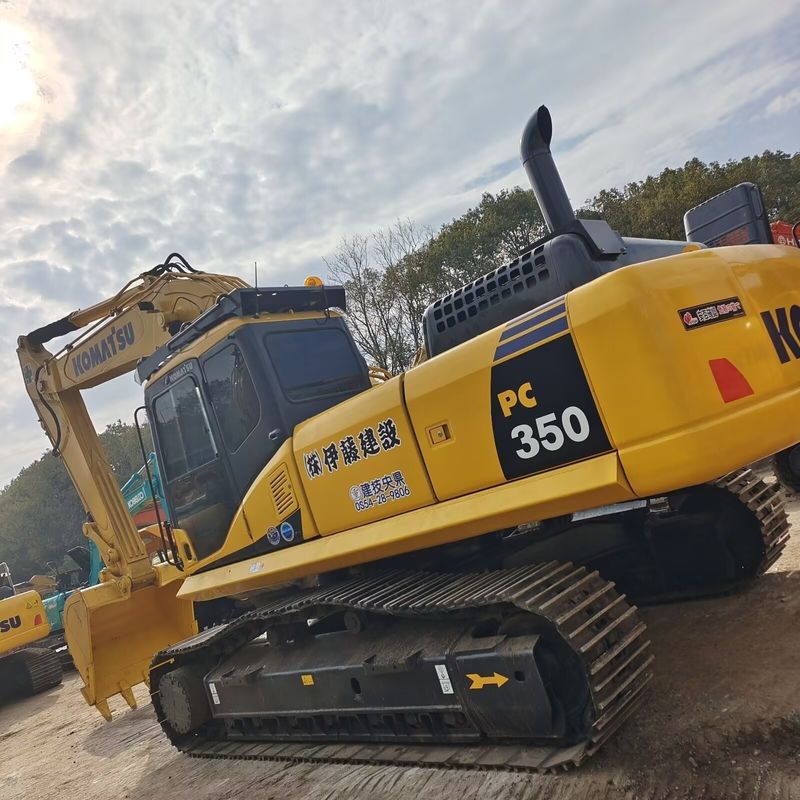 colore originale escavatore usato komatsu pc350-7/escavatore di seconda mano komatsu pc350-7 in vendita