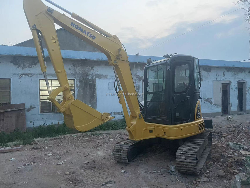 motore originale usato komatsu oc55/goos stato usato mini komatsu pc55 in vendita