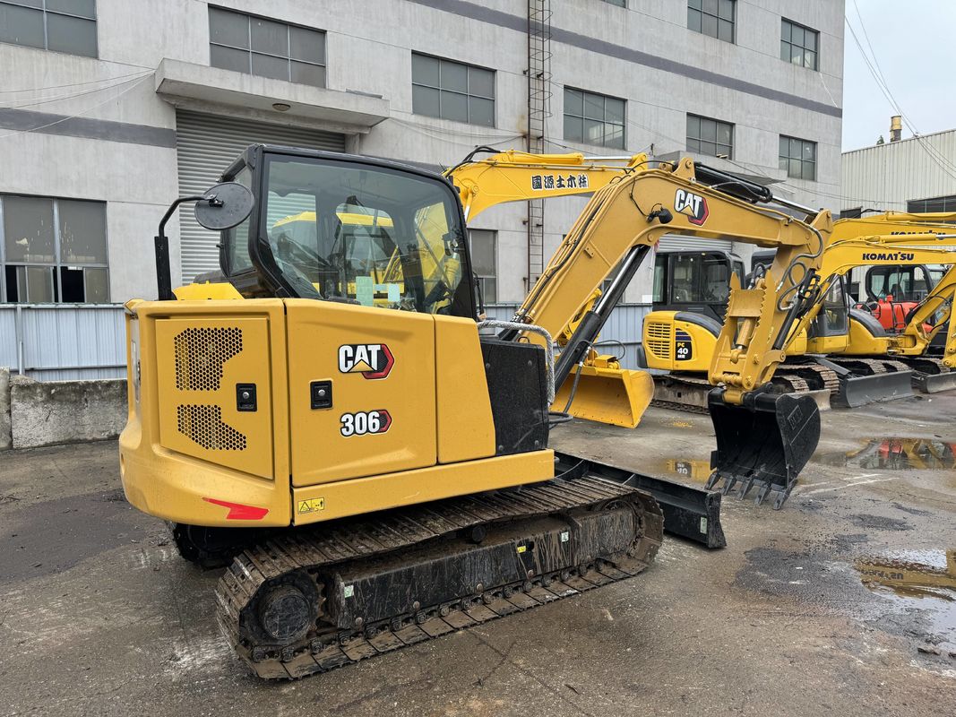 Escavatore usato Caterpillar cat306 307.5 308 usato Giappone motore cat 306 certificato EPA