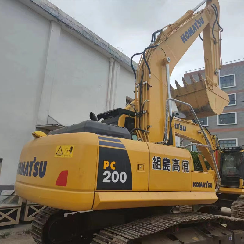 escavatore crawler usato usato komatsu pc200/buone condizioni con alta potenza escavatore di seconda mano komatsu pc200 in vendita