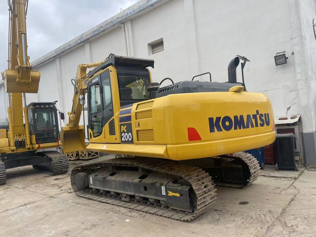 escavatore crawler usato usato komatsu pc200/buone condizioni con alta potenza escavatore di seconda mano komatsu pc200 in vendita