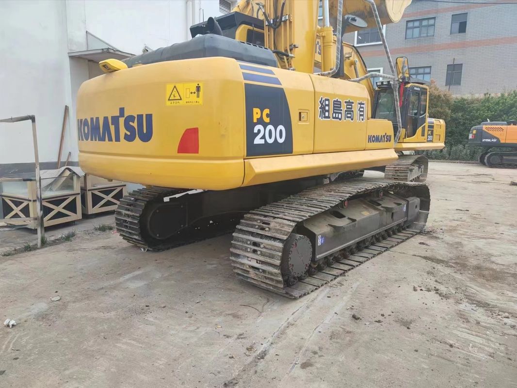 escavatore crawler usato usato komatsu pc200/buone condizioni con alta potenza escavatore di seconda mano komatsu pc200 in vendita