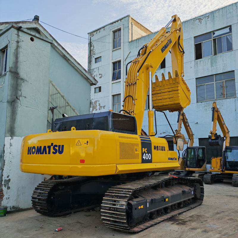 in stock escavatore usato komatsu pc400/secdn mano colore originale usato komatsu pc400 in vendita