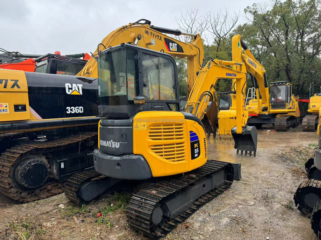5.5ton mini escavatore usato usato komatsu pc55/prezzo basso alta qualità usato komatsu pc55 in vendita