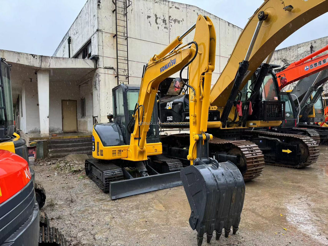 5.5ton mini escavatore usato usato komatsu pc55/prezzo basso alta qualità usato komatsu pc55 in vendita