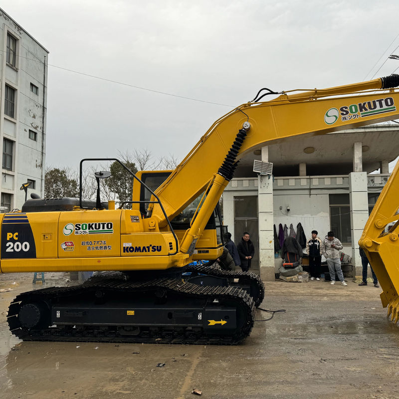20 tonnellate di colore originale escavatore usato escavatore da costruzione Komatsu PC200