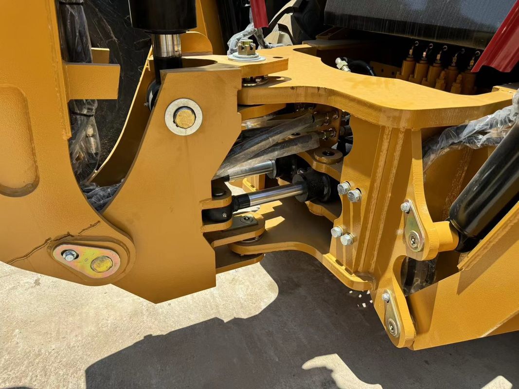 Escavatore usato Caterpillar CAT420F retroescavatrici occupato a entrambe le estremità / giappone di seconda mano motore del trattore in buone condizioni