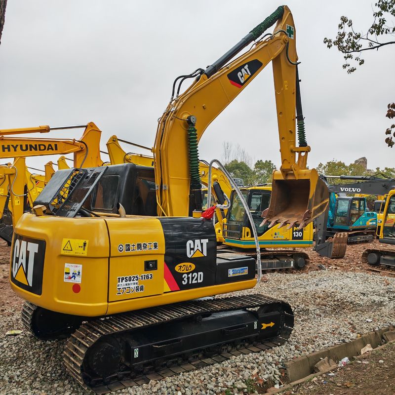 certificato EPA Giappone mini escavatore usato Caterpillar CAT312D 320D 330D escavatore di seconda mano