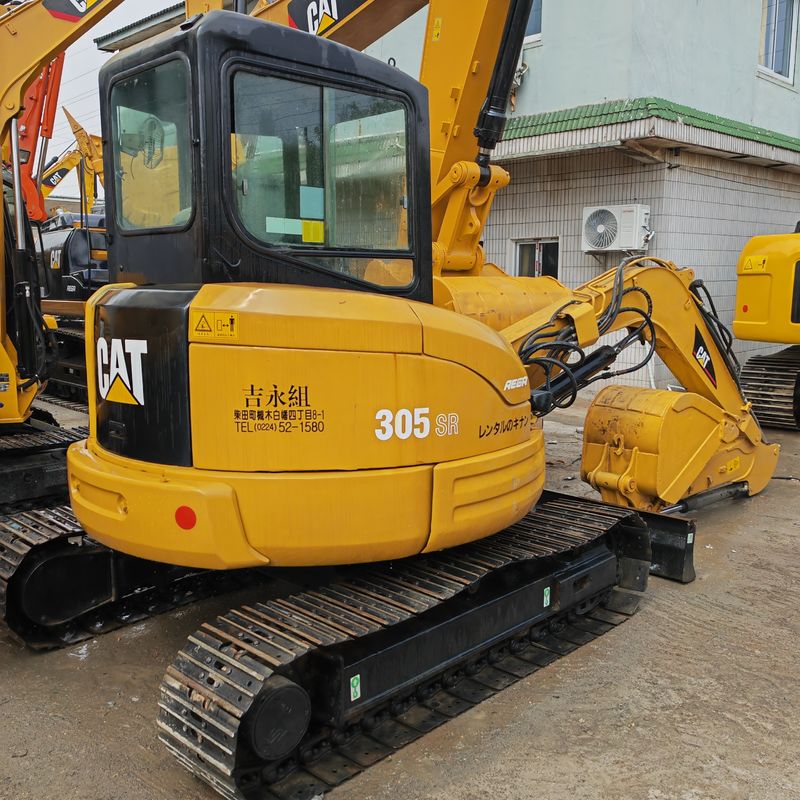 Escavatori usati CAT CAT 305.5SR Escavatori a striscia/macchine di costruzione usate CAT 305.5SR Escavatori 5T