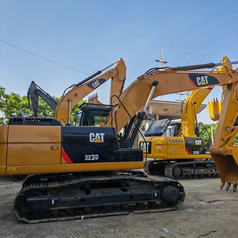 escavatore crawler usato cat 323d/escavatore di seconda mano di buona qualità cat 323d