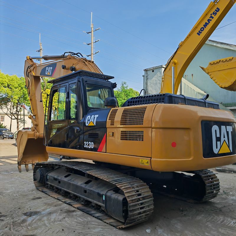 escavatore crawler usato cat 323d/escavatore di seconda mano di buona qualità cat 323d