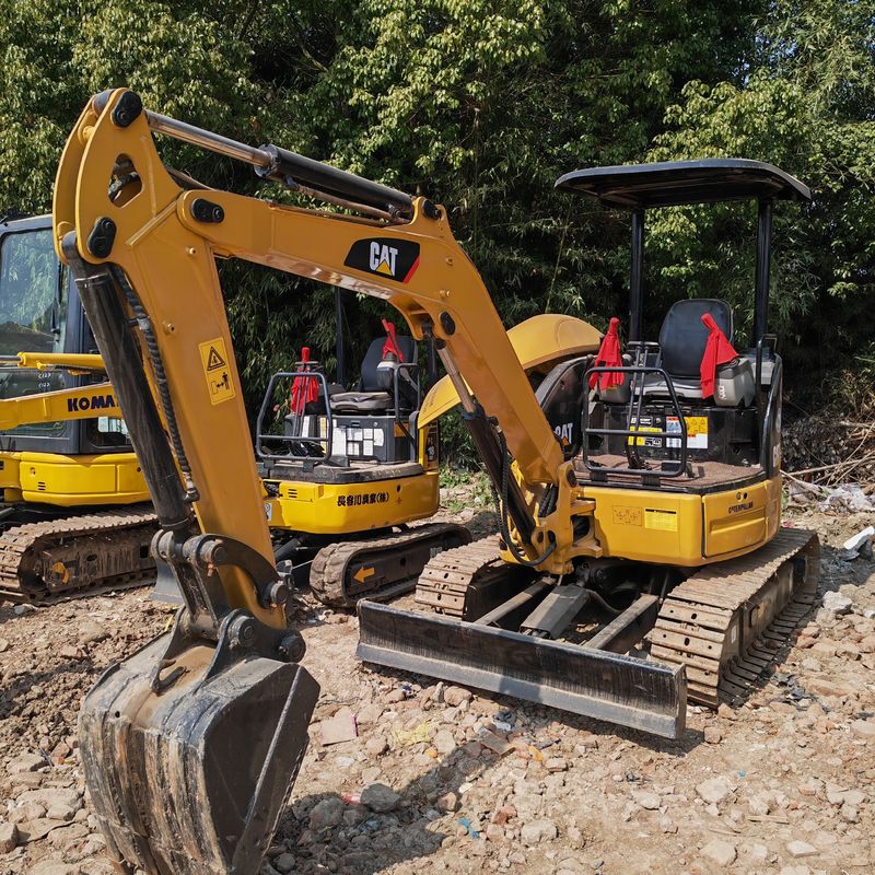 mini excavator usato cat 303/seconda mano motore originale cat 303 con prezzo economico in vendita
