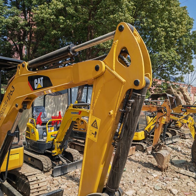 mini excavator usato cat 303/seconda mano motore originale cat 303 con prezzo economico in vendita