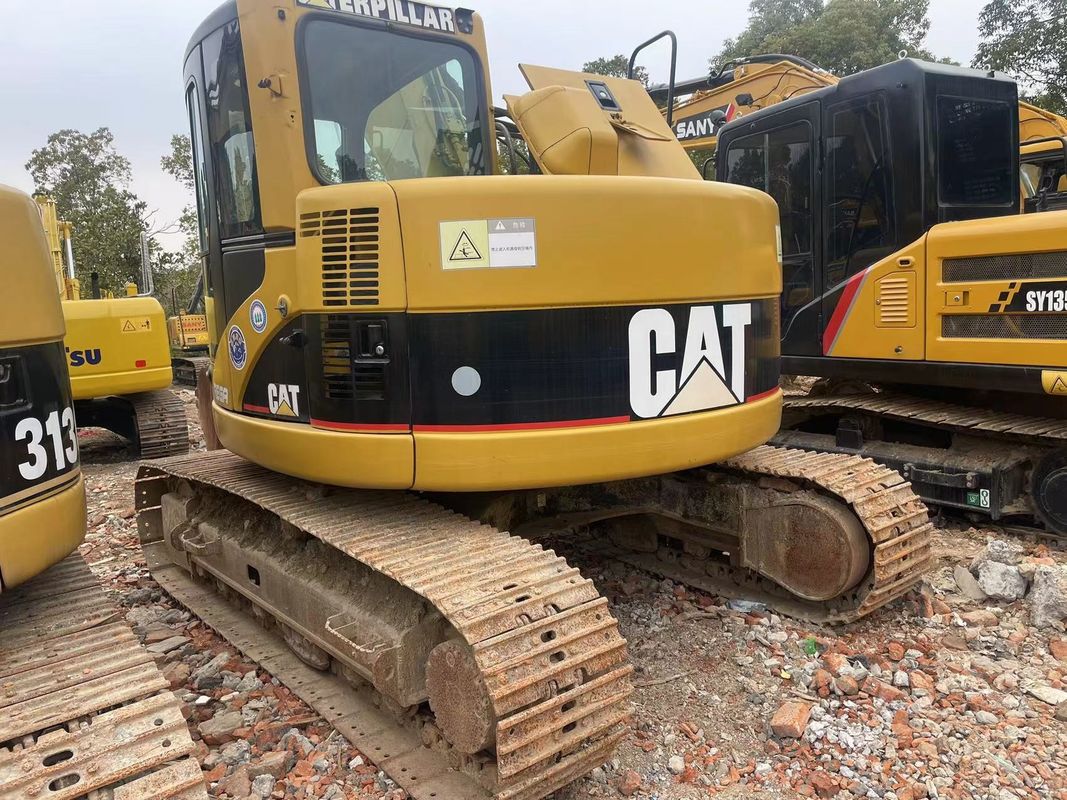 pronto per la spedizione escavatore di seconda mano cat313c/escavatore a striscia usato cat 313c in vendita