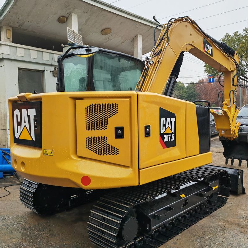 miniescavatore a motore CE/EPA 7 tonnellate miniescavatore usato CAT 307.5 in vendita 306 307.5 308 in buone condizioni