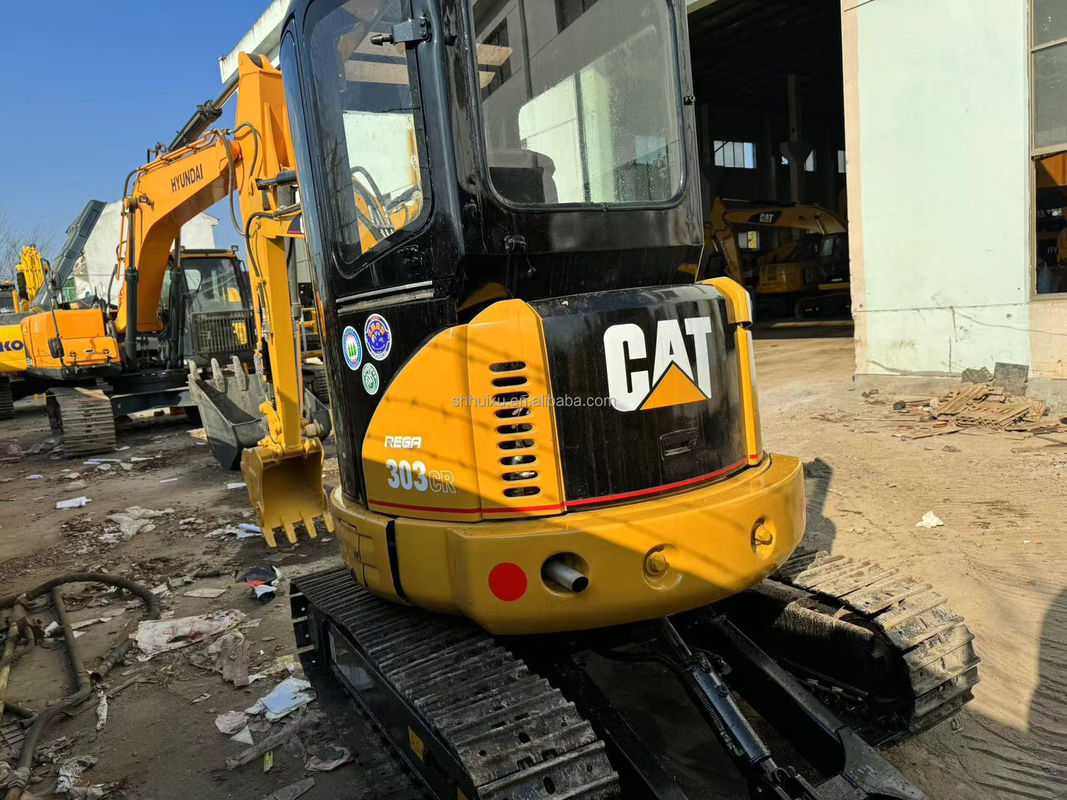 Quasi nuovo Giappone mini escavatore usato da 3 tonnellate CAT303CR usato crawler giapponese usato prezzo escavatore in vendita