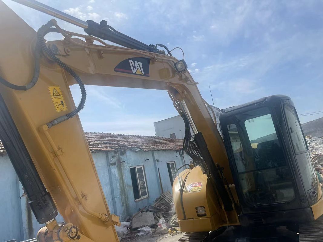 PENTURA ORIGINALE CARWLER CAT EXCAVATOR CAT308C/SEGUNDA MANO EXCAVATOR CAT308C a buon mercato in vendita