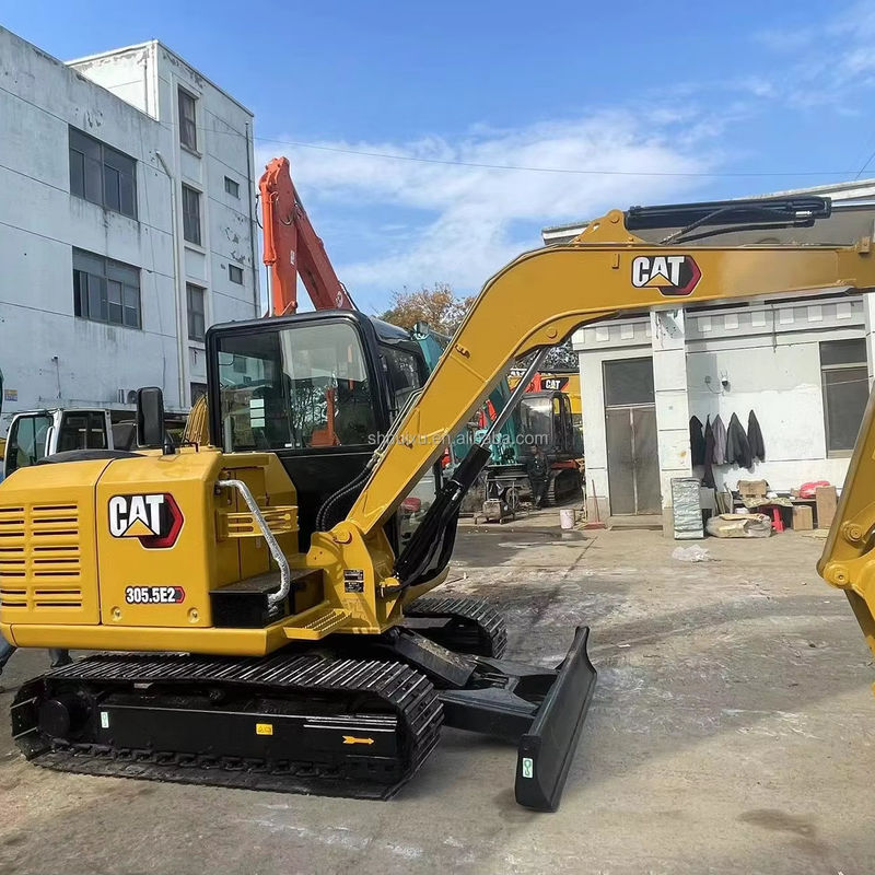CAT305.5E in magazzino CREWLER EXCAVATOR SECOND HAND HIGH GRAVING POWER CAT305.5E EXCAVATOR in vendita