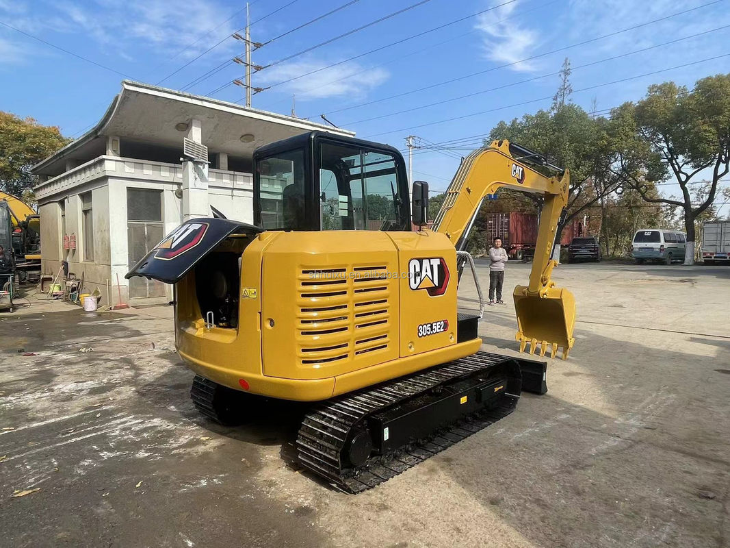 CAT305.5E in magazzino CREWLER EXCAVATOR SECOND HAND HIGH GRAVING POWER CAT305.5E EXCAVATOR in vendita