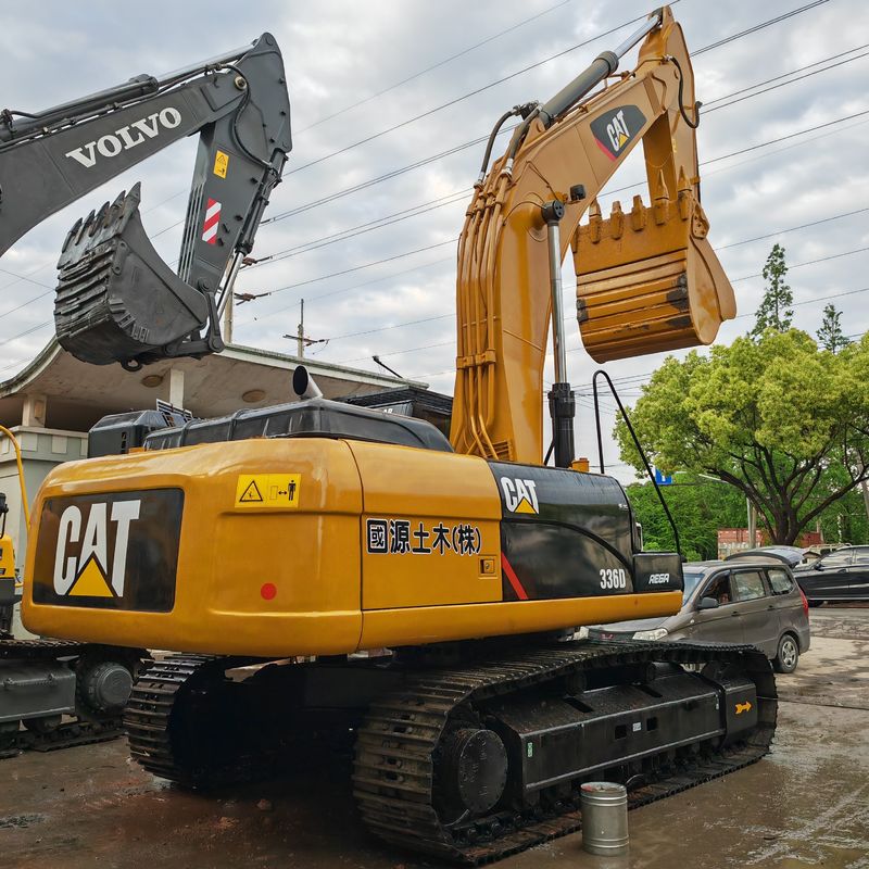 colore giallo alta potenza di scavo usato cat336d /escavatore di seconda mano cat336d in vendita