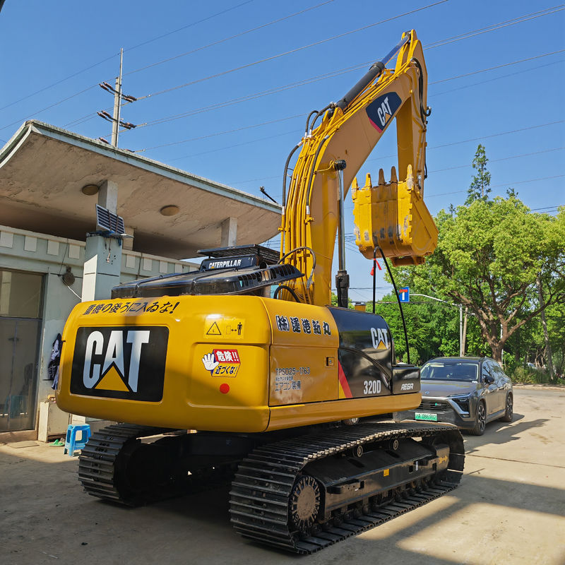 20 tonnellate di potenza di scavo utilizzato escavatore cat320d/seconda mano prezzo basso utilizzato cat 320d in vendita