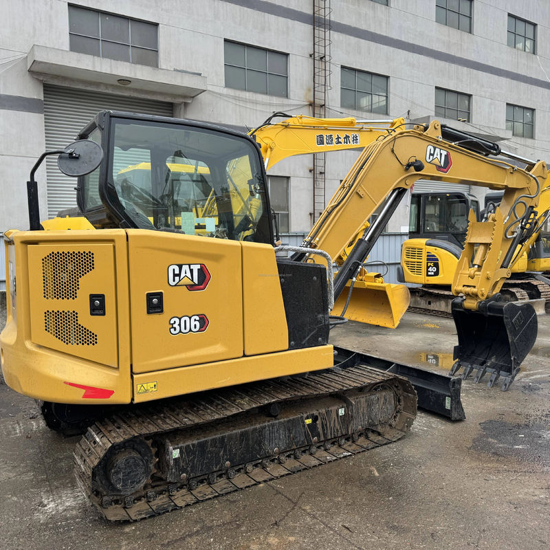 nuovo arrivato in magazzino escavatore usato cat306/secndn escavatore a rampa manuale cat306 in vendita