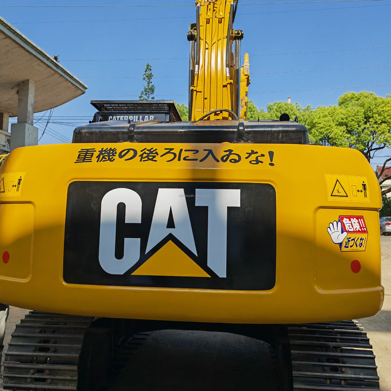 Excavator crawler usato cat320d/secndn a mano colore originale cat 320d in vendita