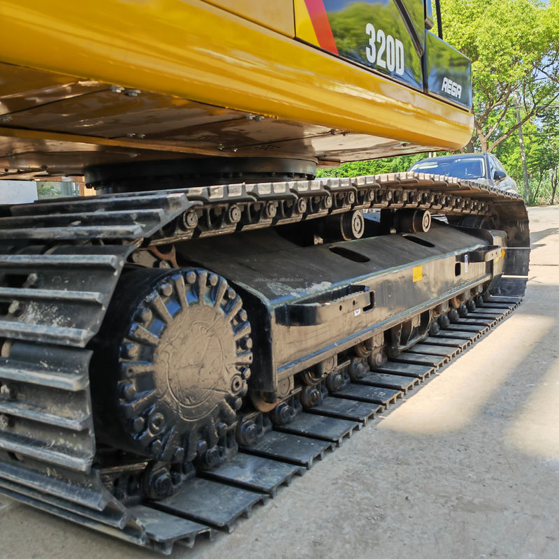 Excavator crawler usato cat320d/secndn a mano colore originale cat 320d in vendita