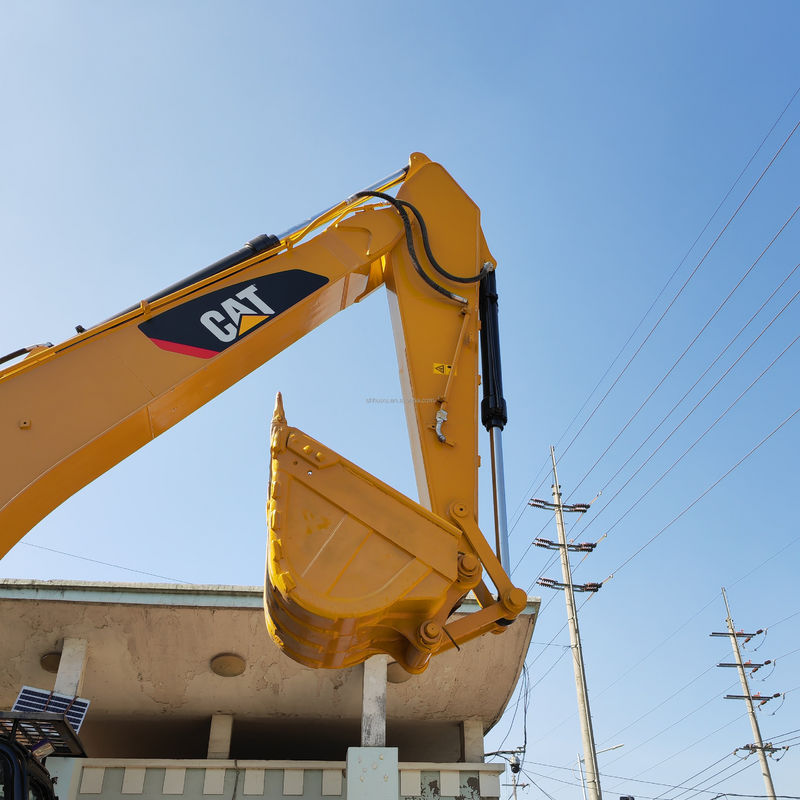 20 tonnellate di escavatore usato cat320d/seconda mano di alta qualità escavatore a striscia cat320d con orario di lavoro ridotto in vendita
