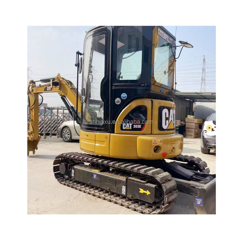 MINI CAT303E usata/seconda mano MINI CAT303E con poche ore di lavoro vernice originale CAT 303E in vendita