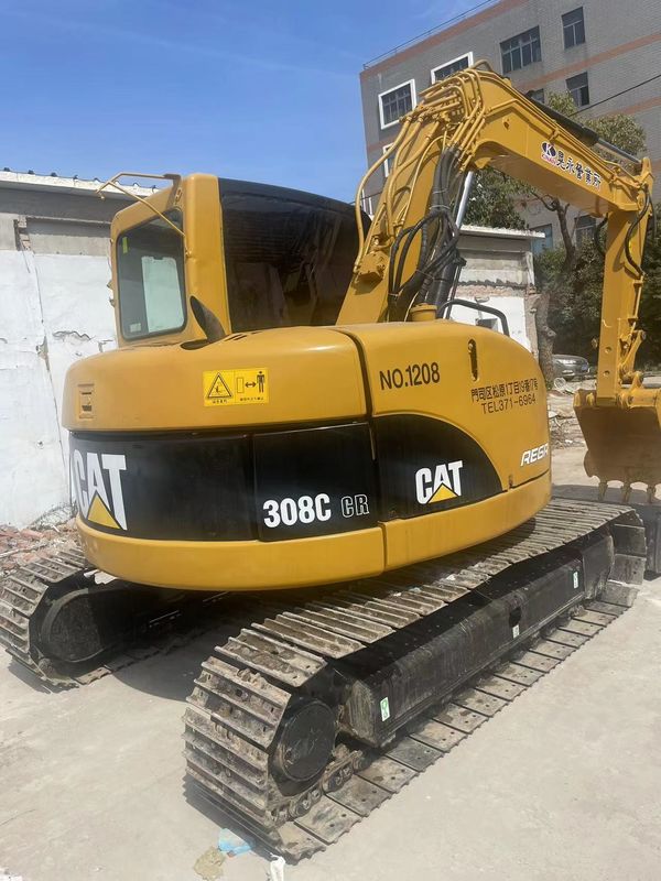 8 TONNELLE USATE EXCAVATORE CAT 308C CAT 308C di seconda mano con colore originale